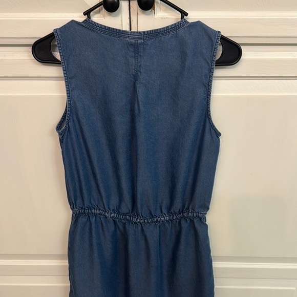 GAP Blue Sleeveless Dress. Size XS. Pockets. - Picture 7 of 7